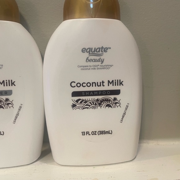 Brand new set of 2 coconut milk shampoo and conditioner 13 fluid oz - Picture 2 of 7